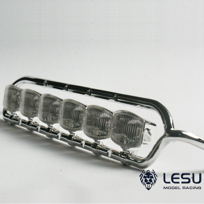 LESU Spotlights Frame Front Bumper Suitable for 1/14 Scale RC Tractor Truck 1851 Radio Control Cars DIY Model Upgrade Part