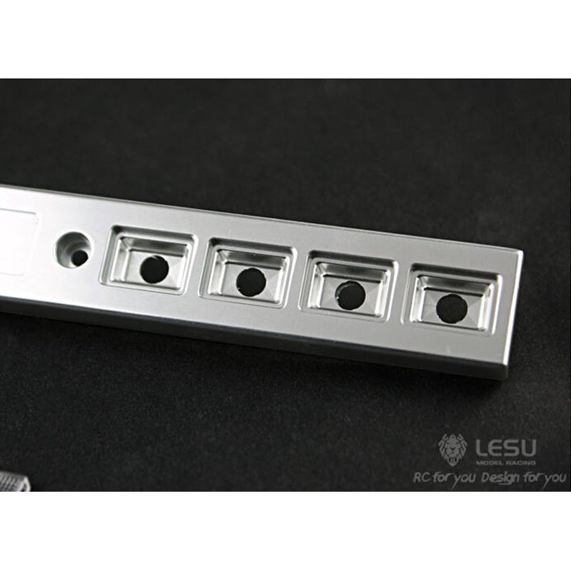 US STOCK LESU Metal Spare Parts Rear Bumper Suitable for TAMIYA RC 1/14 Scale Tractor Truck Radio Controlled Cars DIY Vehicle Spare Part