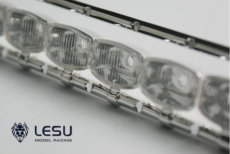 LESU Spotlights Frame Front Bumper Suitable for 1/14 Scale RC Tractor Truck 1851 Radio Control Cars DIY Model Upgrade Part