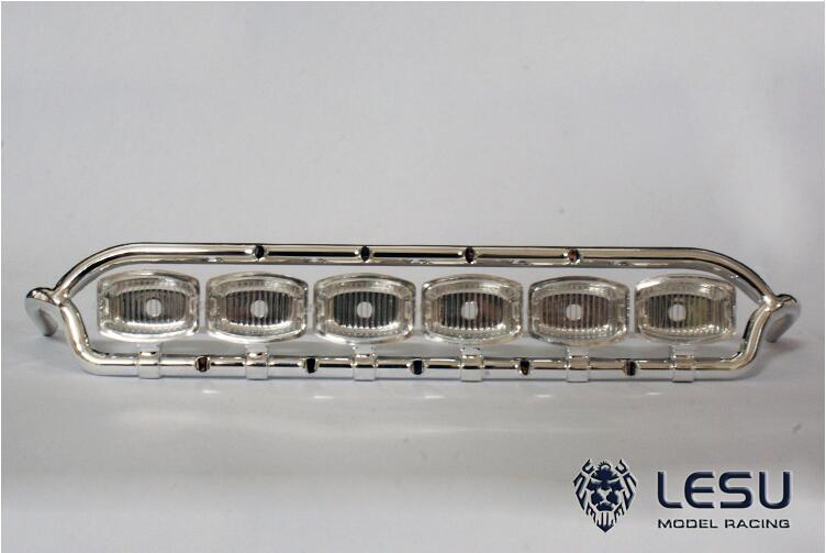 LESU Spotlights Frame Front Bumper Suitable for 1/14 Scale RC Tractor Truck 1851 Radio Control Cars DIY Model Upgrade Part