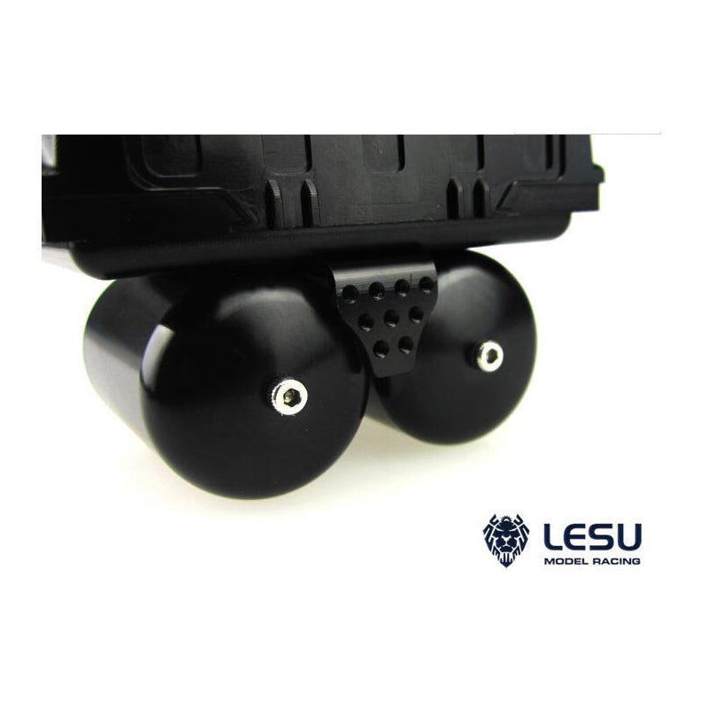 LESU 1/14 Metal Part Simulated Battery Box Air Tank Suitable for RC Tractor Truck Radio Controlled Dumper Tipper DIY Model