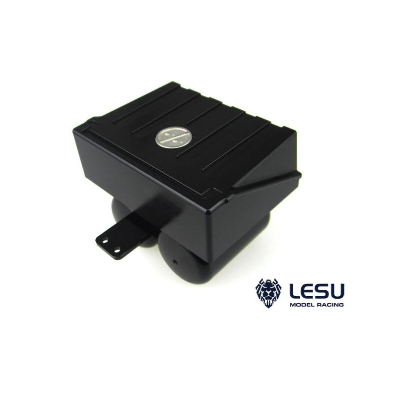 LESU 1/14 Metal Part Simulated Battery Box Air Tank Suitable for RC Tractor Truck Radio Controlled Dumper Tipper DIY Model