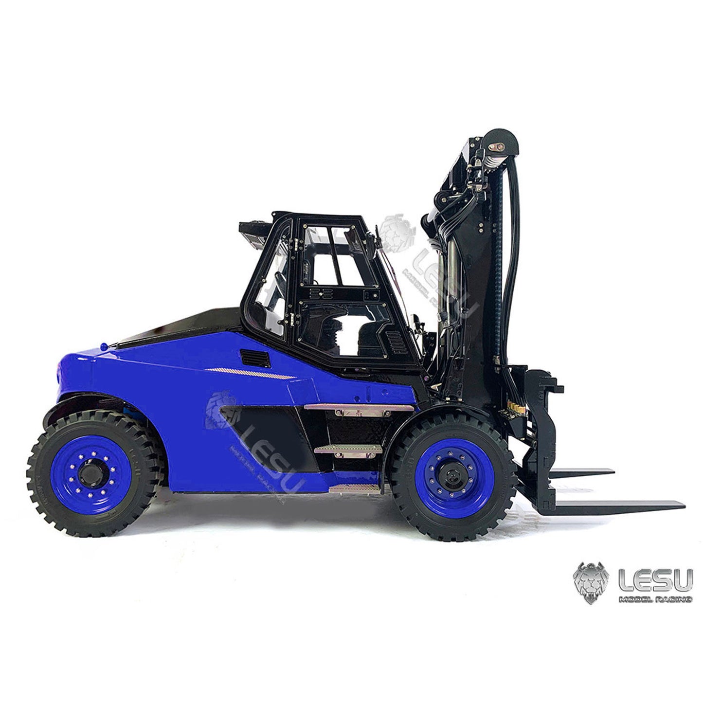 1/14 LESU RC RTR Hydraulic Painting Forklift Remote Control Model Aoue-LD160S W/ Motor ESC Light Sound Battery Charger ST8 Radio