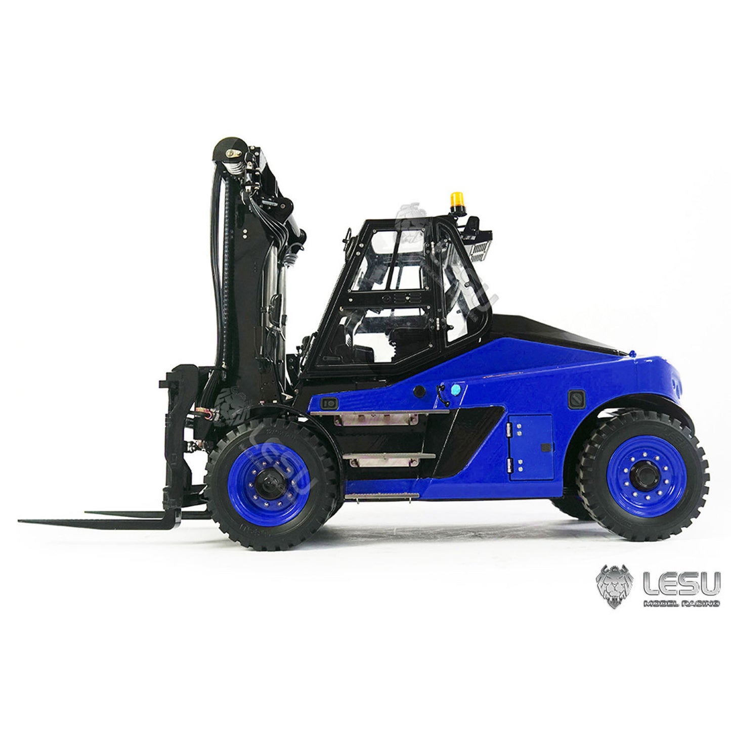 LESU AOUE LD160S 1/14 Metal Hydraulic RC Forklift FlySky ST8 Remote Controller and SR12 Receiver 6 Ways Reversing Valve Sound Light System