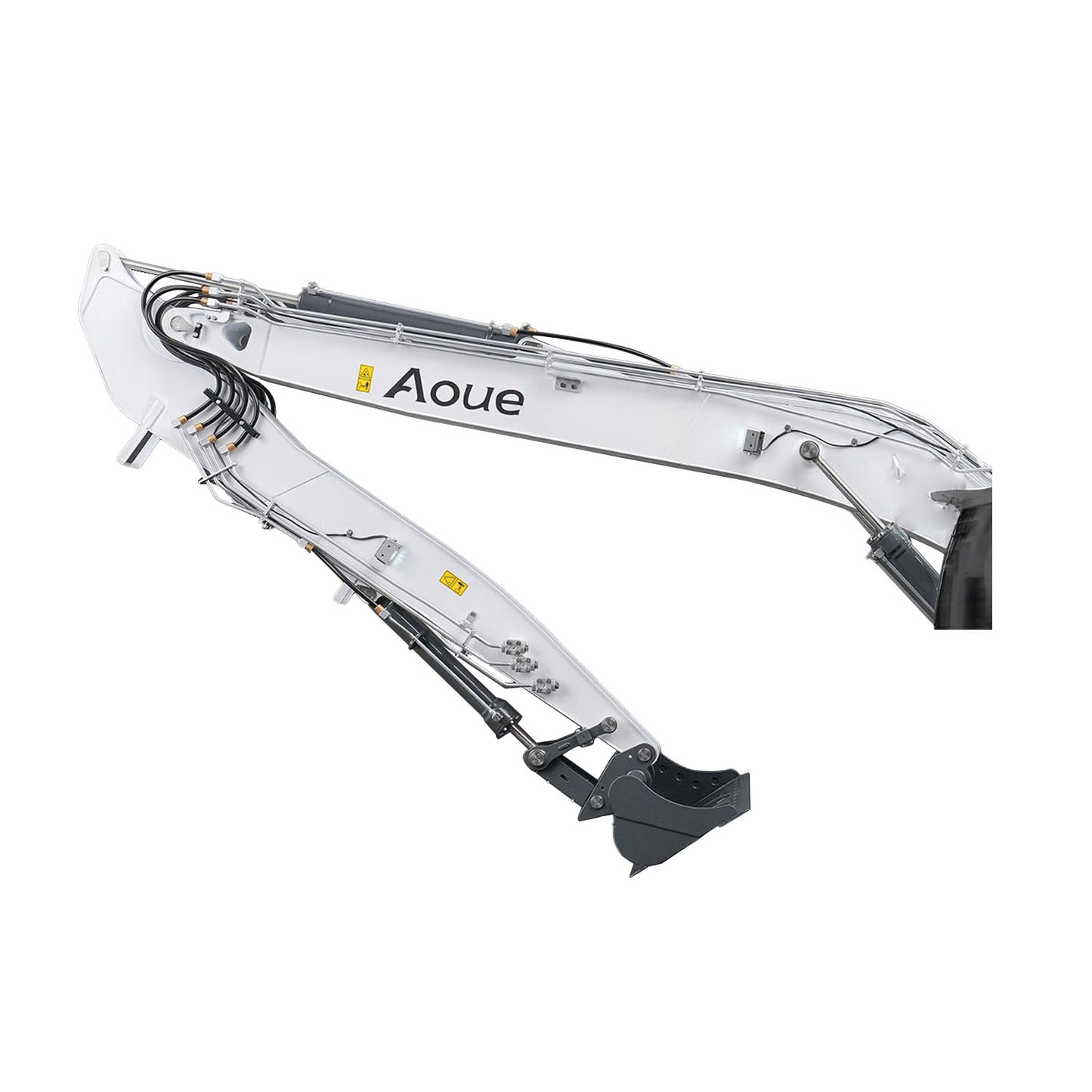 CNC Metal Long Arm for LESU 1/14 7CH Valves RC Hydraulic Excavator LR945 DIY Remote Control Digger Model Upgraded Refit Parts