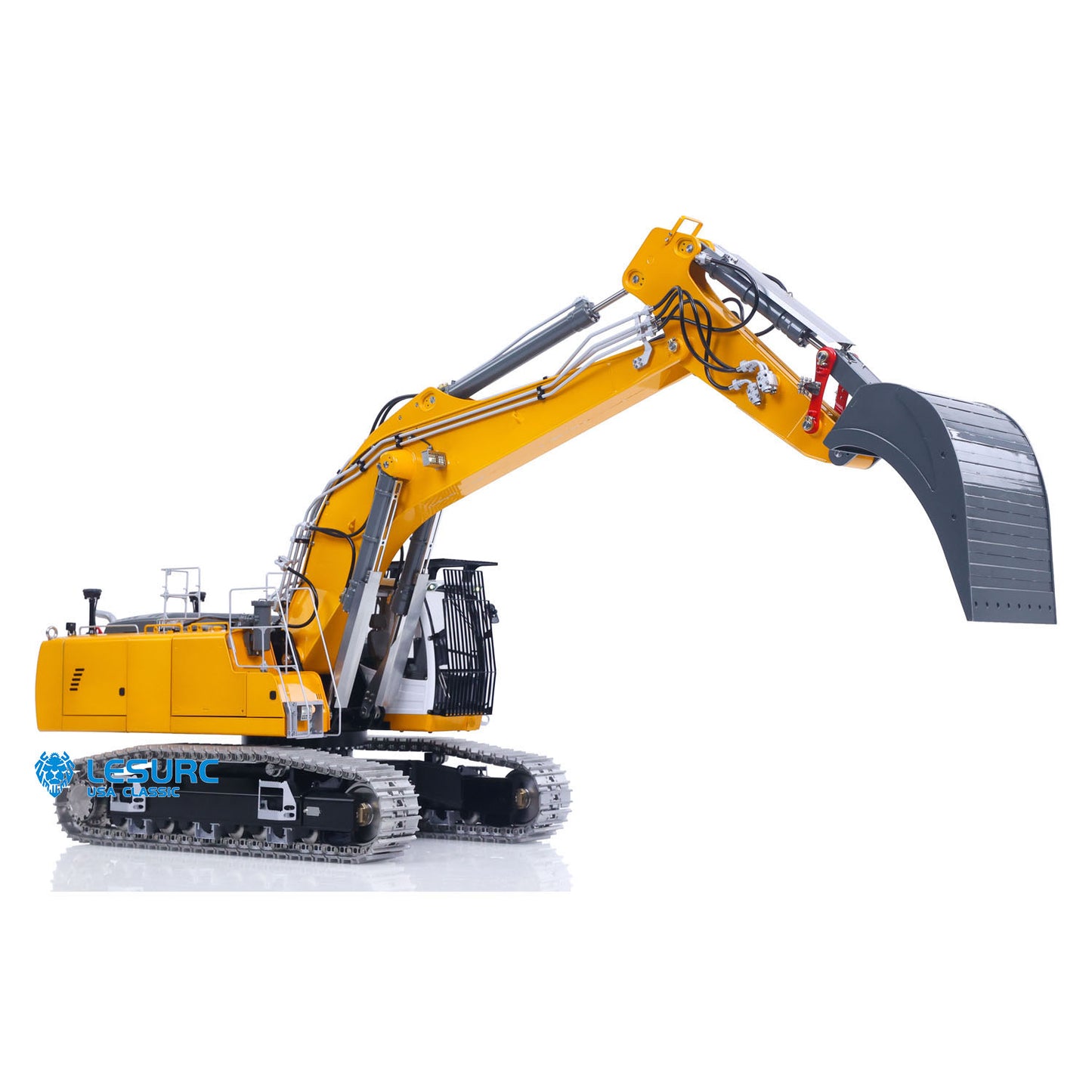 1/14 RC Hydraulic Excavator Two Section Arm with Metal Counterweights
