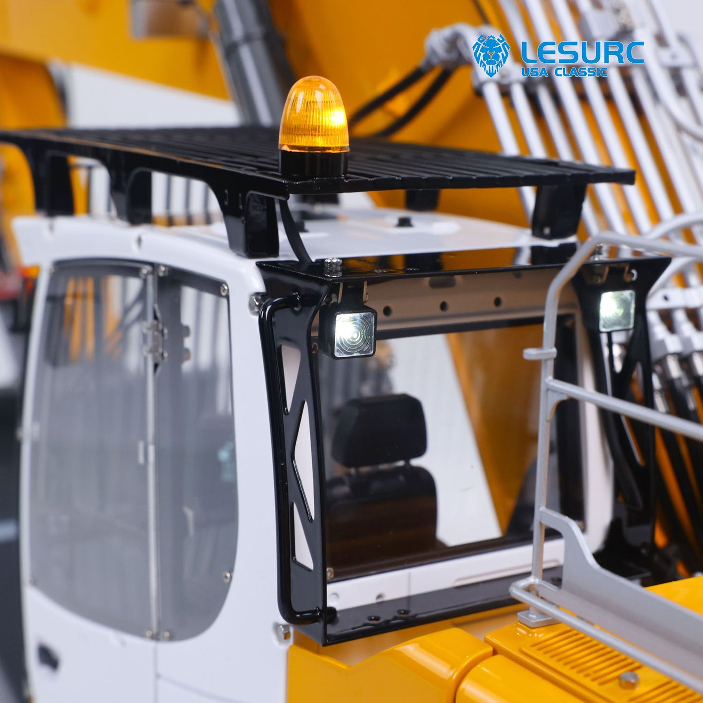 1/14 RC Excavator All Metal Traveling Chassis and Counterweights