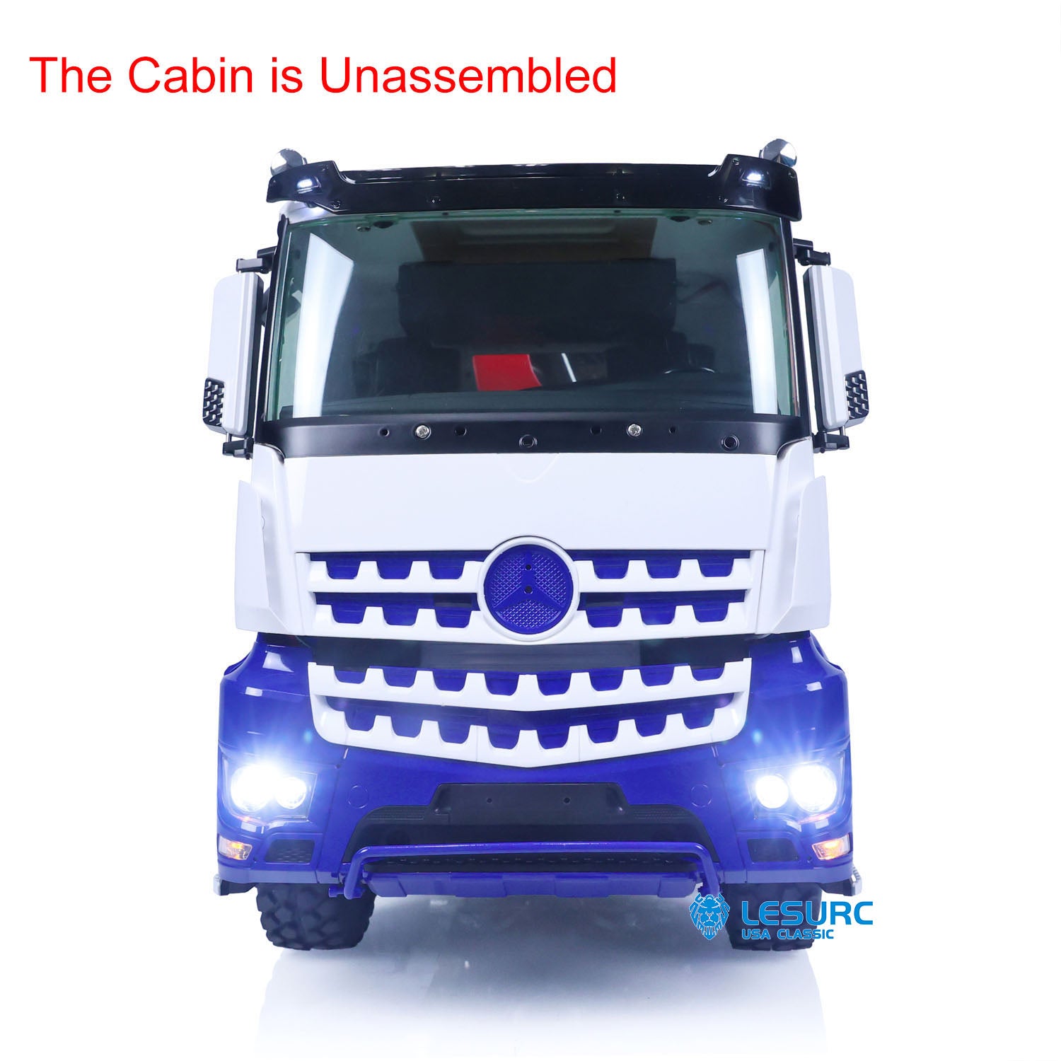 1/14 hydraulic full unloading truck 8x8 metal axles small housing differential lock wires