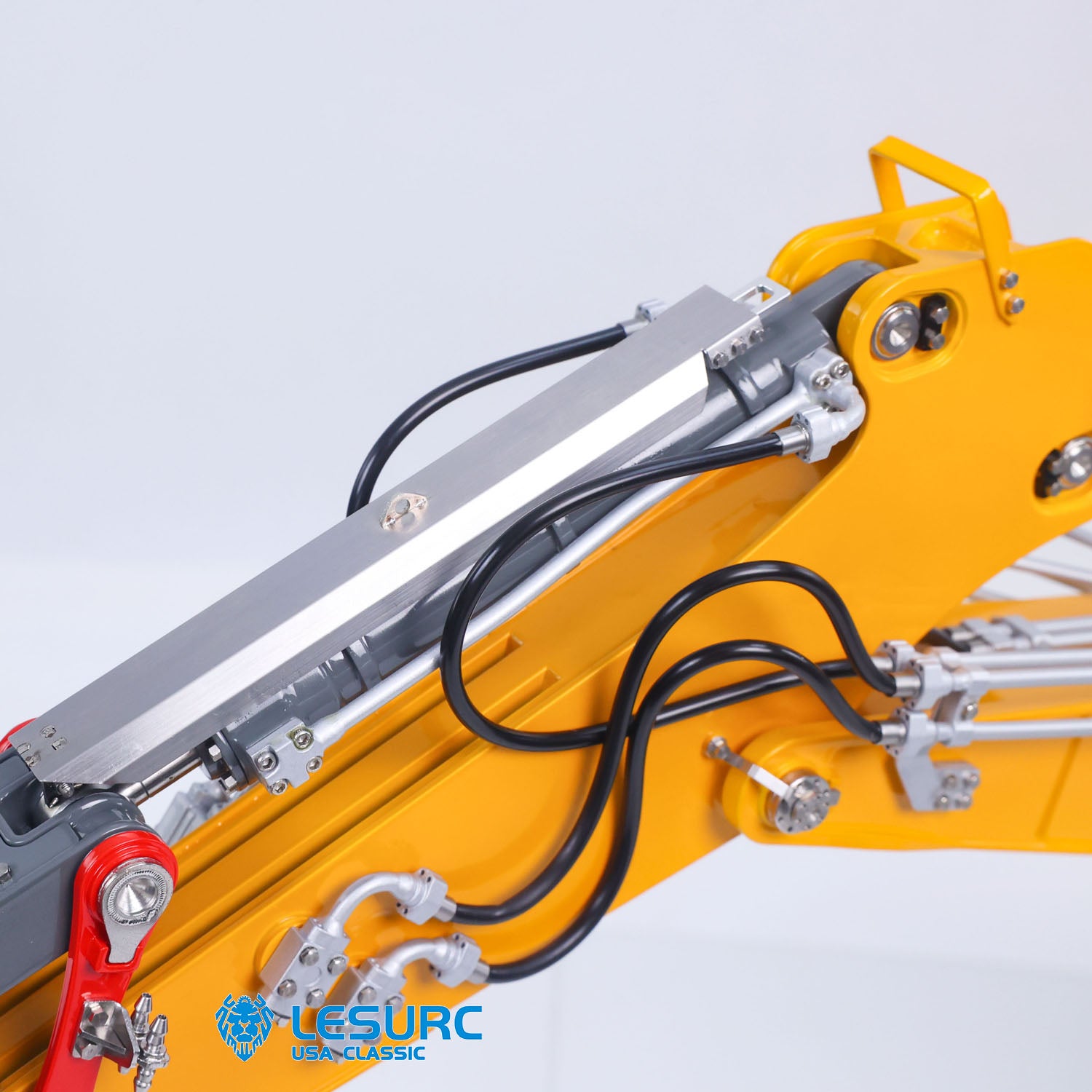  1/14 RC Excavator Dual Pump Hydraulic System Smooth and Linear Operation