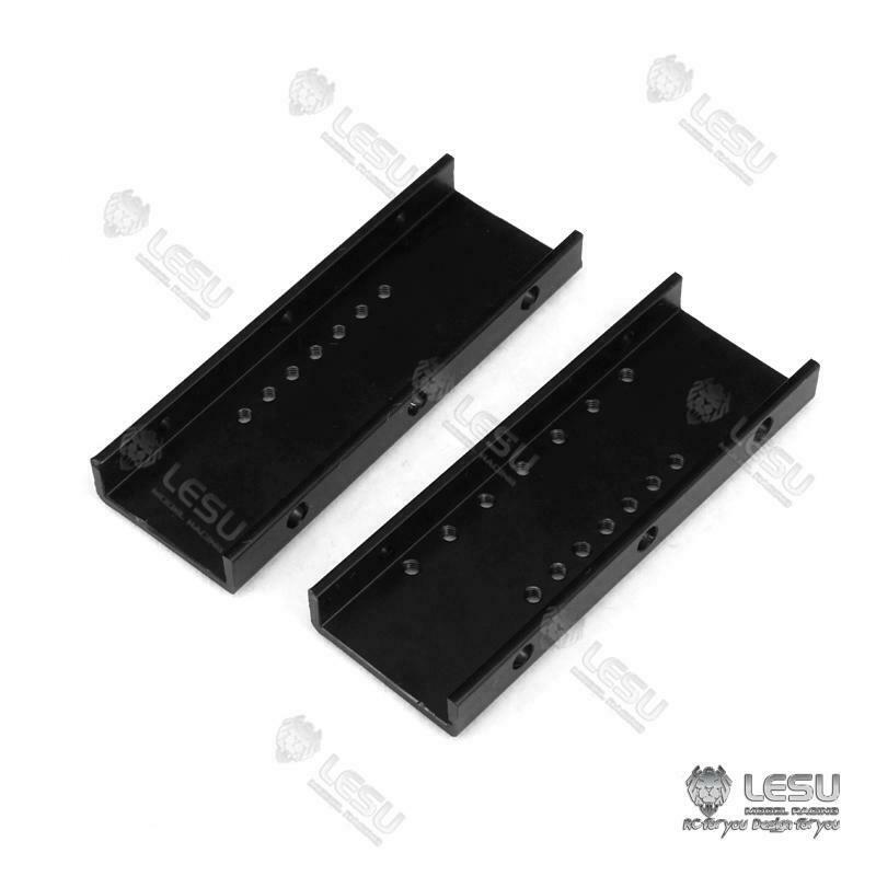 1/14 Scale LESU Equipment Rack Bottom Fit Beam Metal Spare Part Suitable for RC DIY Tractor Truck Radio Control Vehicle Car