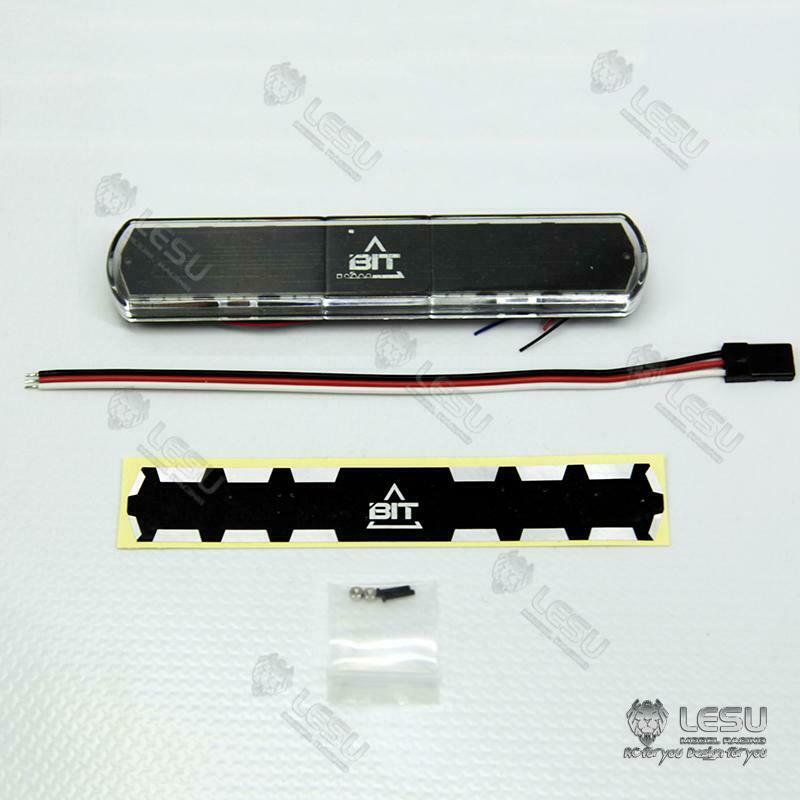 LESU Upgrade Parts Roof Caution Light LED Suitable for Radio Controlled Truck Tractor RC 1/14 Dumper Model Cars Accessory