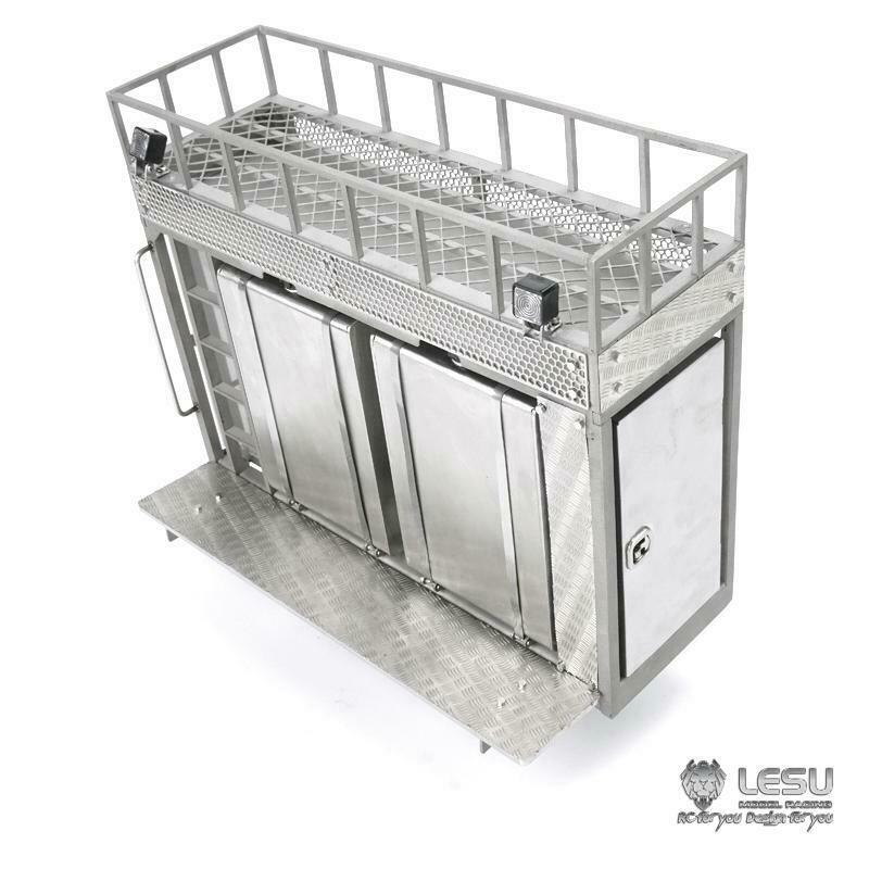 LESU Equipment Rack Metal Part Suitable for RC 1/14 Scale Radio Controlled Heavy Tractors Truck DIY Cars Vehicle Model