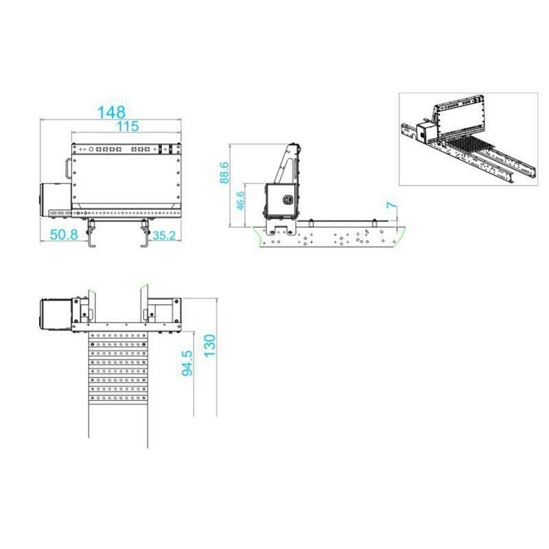 LESU 1/14 Scale RC Model Spare Part Metal Toolbox Guard board Pedal Suitable for Radio Controlled Tractor Truck Vehicle Car