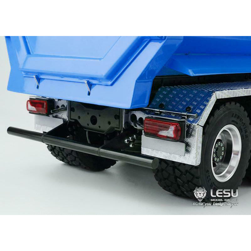 LESU RC Hydraulic Dumper Car 1/14 8x8 Metal Chassis Painted Customized Tipper Trucks I6S Radio Control