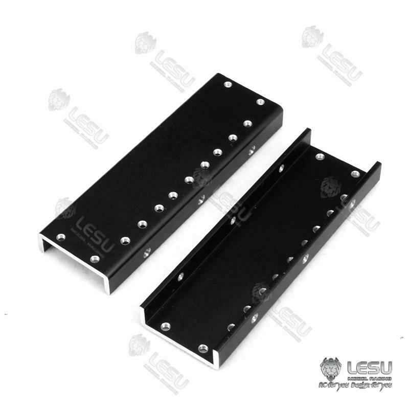 1/14 Scale LESU Equipment Rack Bottom Fit Beam Metal Spare Part Suitable for RC DIY Tractor Truck Radio Control Vehicle Car