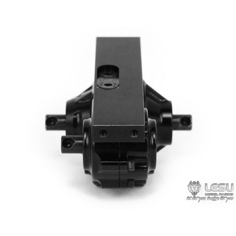 LESU Metal Transfer Case for Remote Controlled 1/14 Scale Tractor Dumper Truck DIY Model Car Spare Parts Accessories