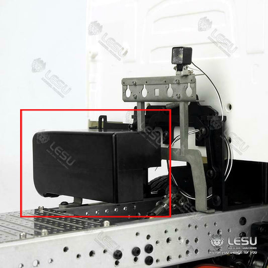 LESU Simulation Metal Battery Box for 1/14 DIY TAMIYA Upgrade FH16 FH12 Tractor Truck Trailer Cabin Model