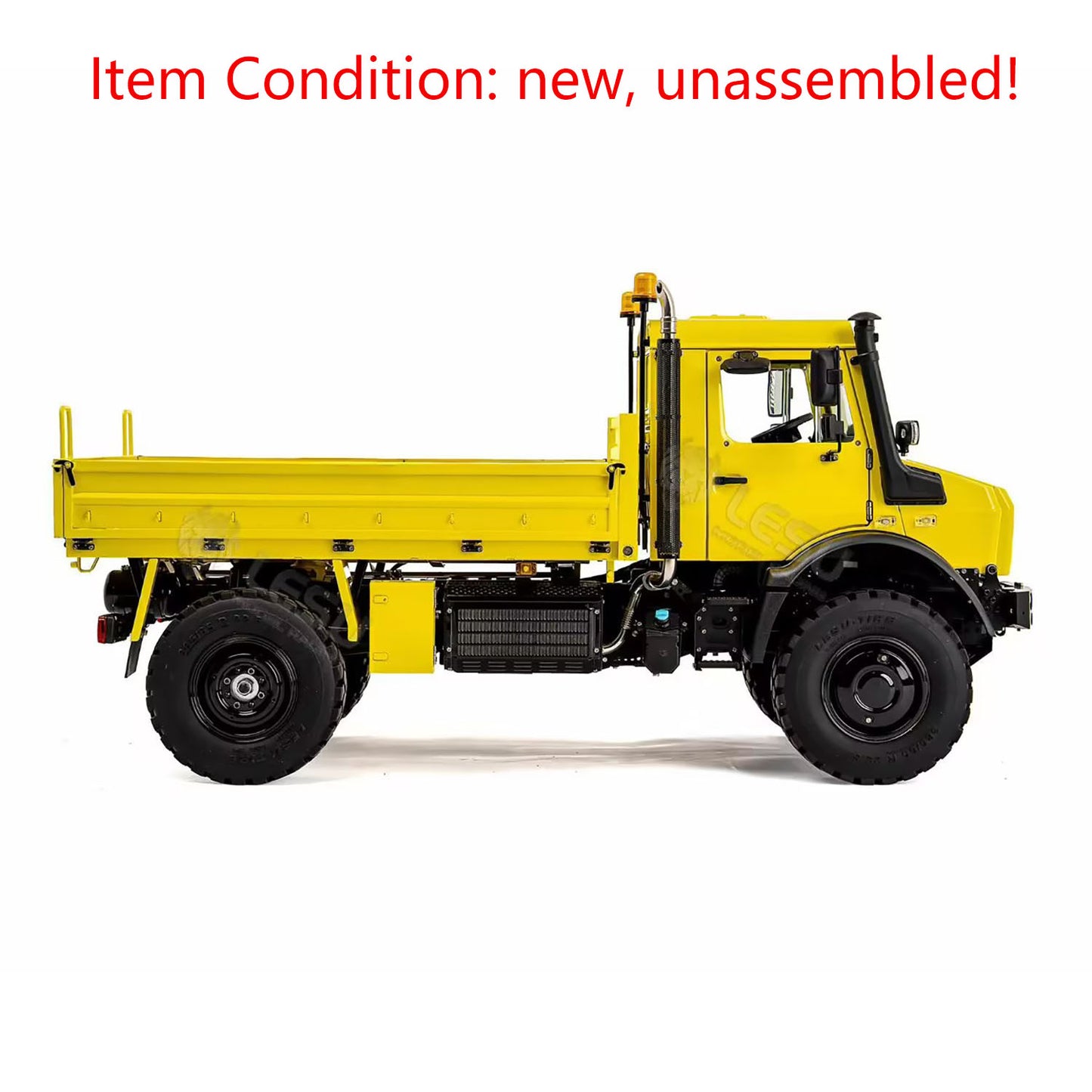 LESU 1/14 Metal Remote Control Off Road Car U4023 Crawler RC All Terrain Light Truck Unassembled Painted Kits 3Speed Gearbox Axles Locks