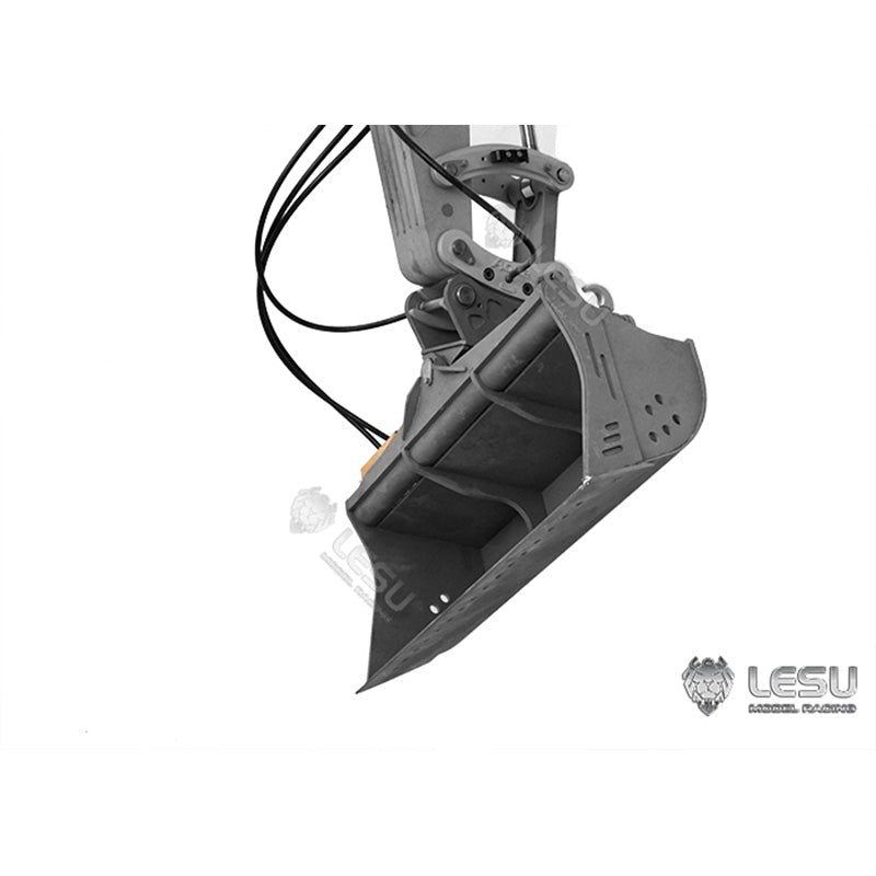1/14 LESU Painted Aoue ET35 Hydraulic RC Truck RTR Model Excavator Digger W/ PL18EV Radio Control Light ESC Motor Upgrade Parts