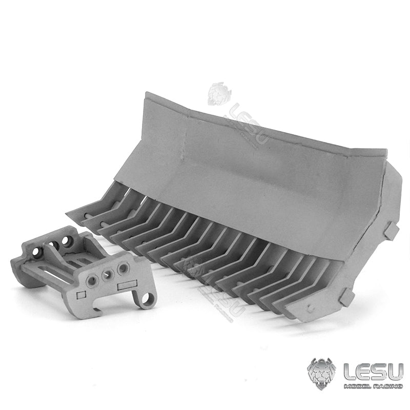 LESU 1/14 Scale Wheeled Skid-Steer Hydraulic Remote Controlled Loader Aoue LT5H I6S Controller Rotating light Motor Servo ESC
