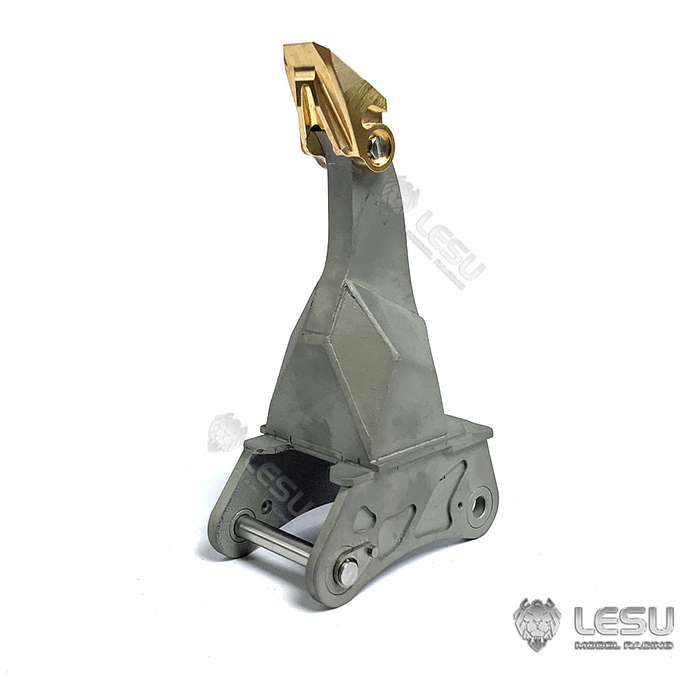 LESU Metal Grab Hammer Hydraulic Tiltable Bucket Ripper Spare Parts For 1/14 RC Aoue ET35 Hydraulic RC Excavator B0006 Model